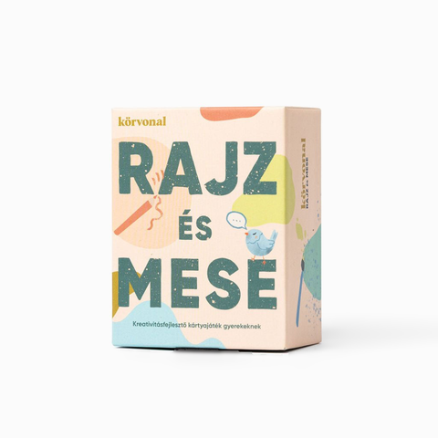 rajz és mese - kreativitásfejlesztő játék gyerekeknek.
